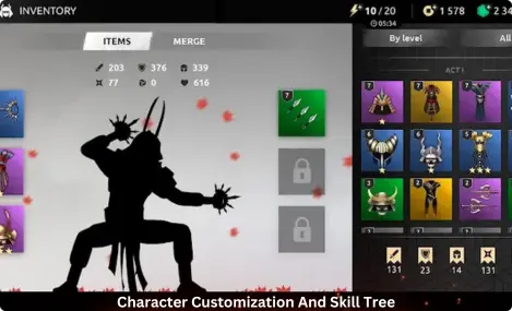 Shades Shadow Fight Roguelike 8 Character Customization And Skill Tree Are Amazing Features Of Shades Shadow Fight Roguelike Mod APK